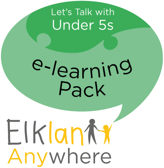 Elklan e-Learning Pack for Lets Talk with Under 5s courses commencing 1st August 2026 to 31st July 2027