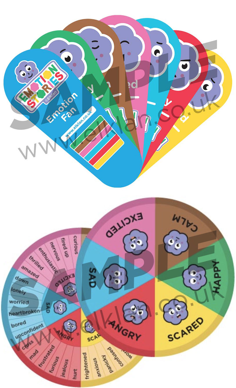 Emotion Stories Fan and Wheel